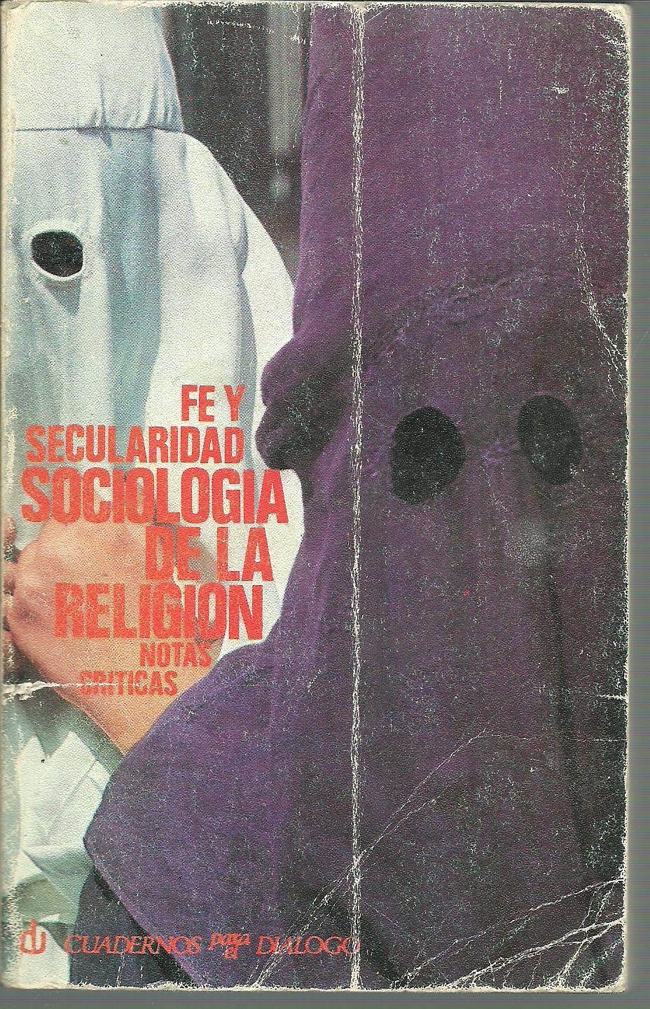 Sociologia de la religión. Notas críticas