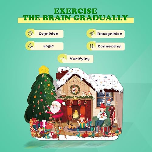 Miniatura 2 de Aroloxta - Rompecabezas de piso para niños, rompecabezas de 100 piezas de 4 a 8 años para niños pequeños, rompecabezas coloridos para niños,