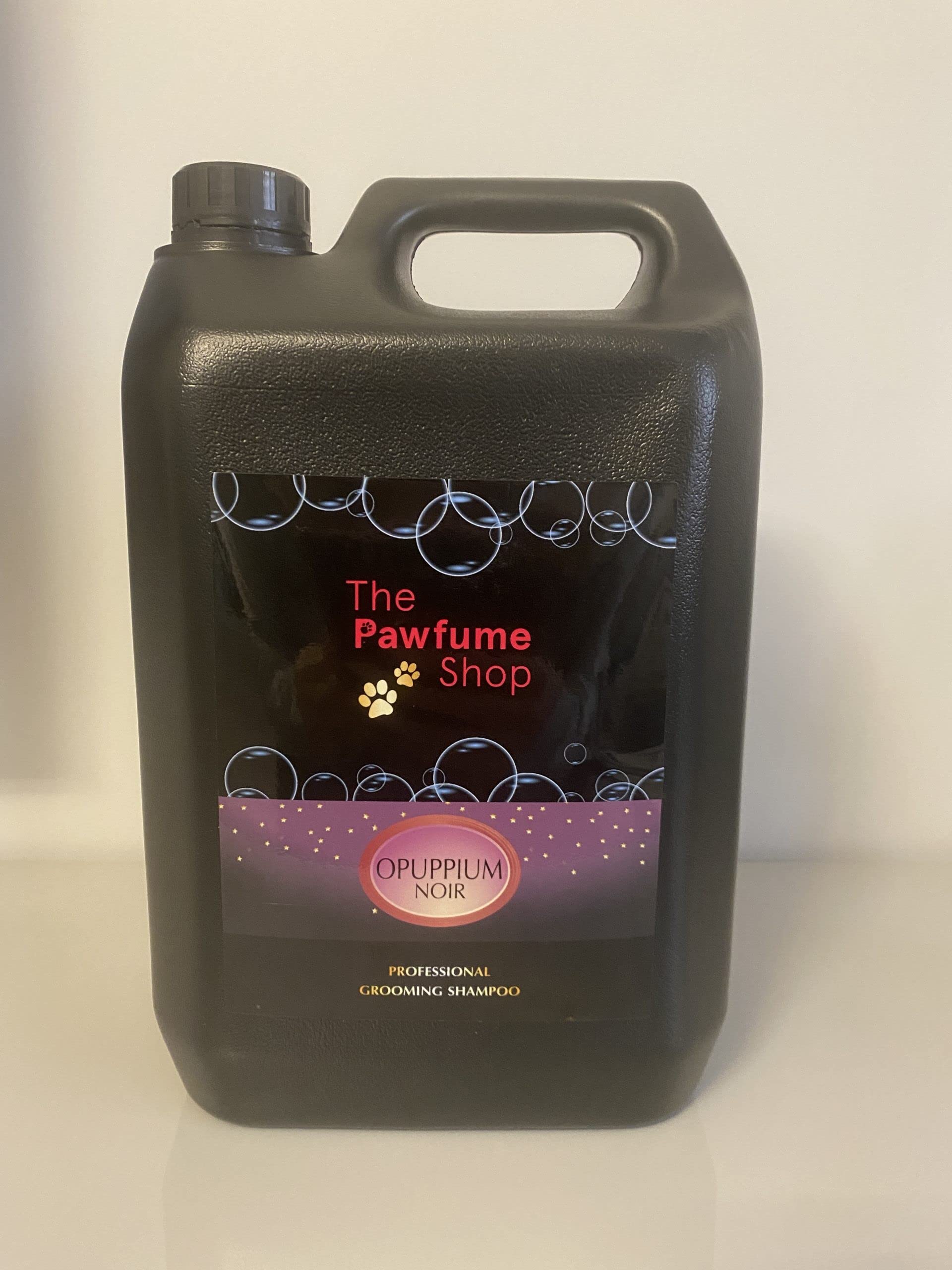 The Pawfume Shop - Opuppium Noir, Female Dog Shampoo - For all Breeds & Sizes, Clean & Healthy Coat, Gentle on Skin, Long-Lasting Freshness - 20:1 Dilution Rate, 5 Litre โ image 1