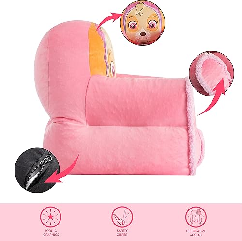 Miniatura 5 de Idea Nuova Paw Patrol Skye Puf Silla Sofá Grande