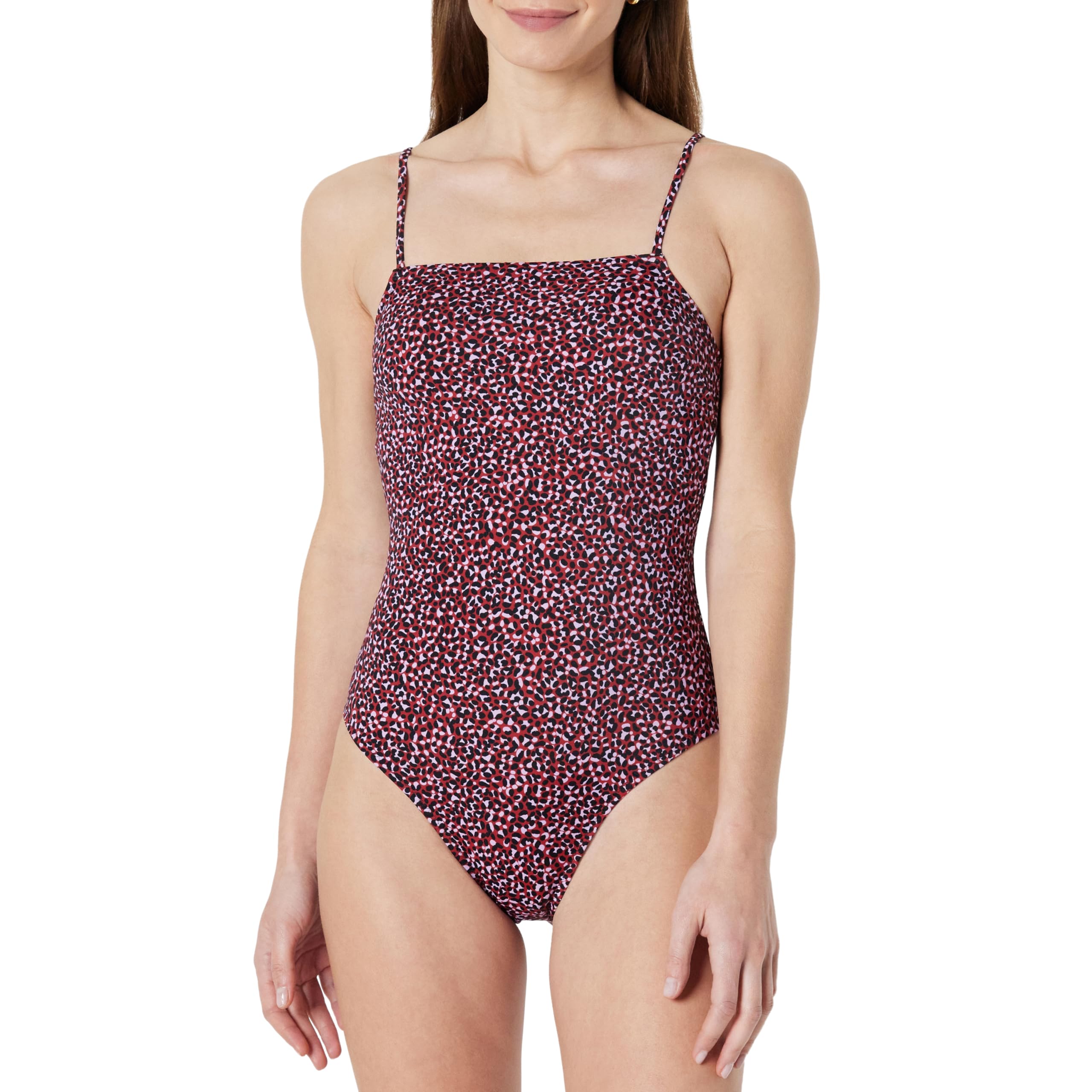 

                                                    Amazon Essentials Women's Squareneck One-Piece Swi