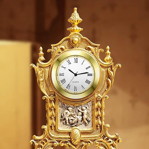 Miniatura 6 de Outus Paquete de 6 mini inserciones de reloj de 1.5 pulgadas (1.457 in) de repuesto con movimiento de cuarzo redondo para manualidades, esfera