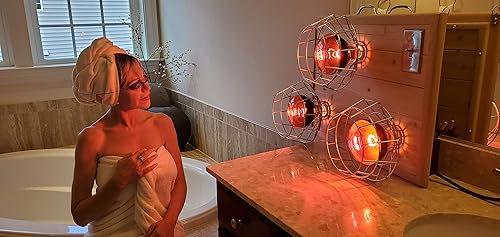 Miniatura 8 de Bombilla infrarroja NIR-A de grado A de RubyLux, infrarrojos cercanos - 250W rojo, 1 unidad