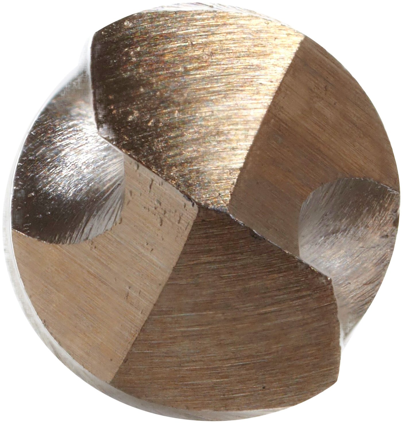 Precision Twist R10CO kobaltowe wiertła stalowe, złote wykończenie oksydowe, okrągły, spiralny flut, kąt 135 stopni, 7/64 cala, 12