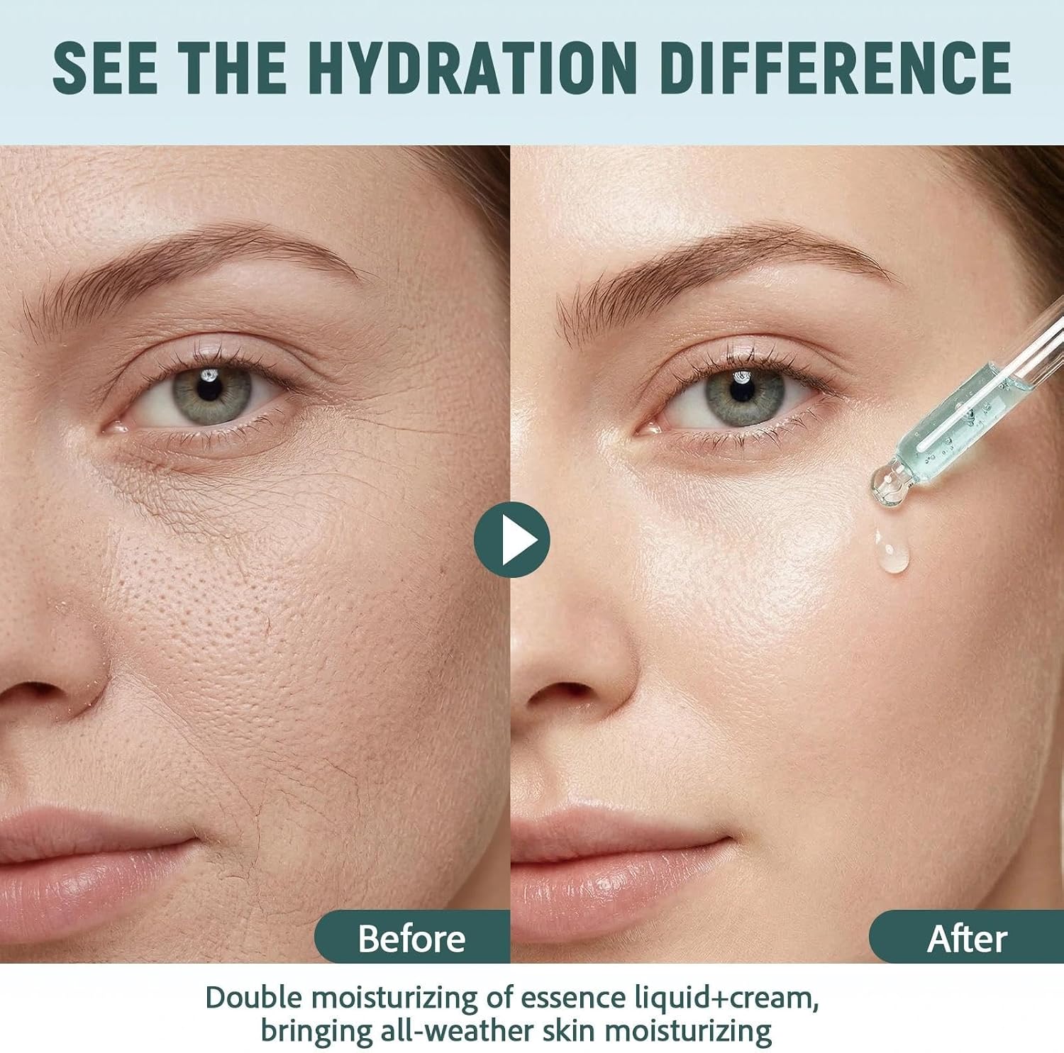 PDRN Serum + PDRN Cream - SulisBody Hydrating Skincare Duo with hyaluronic acid, Moisture Barrier Support, Lightweight Fast-Absorbing Routine for All Skin Types - 5