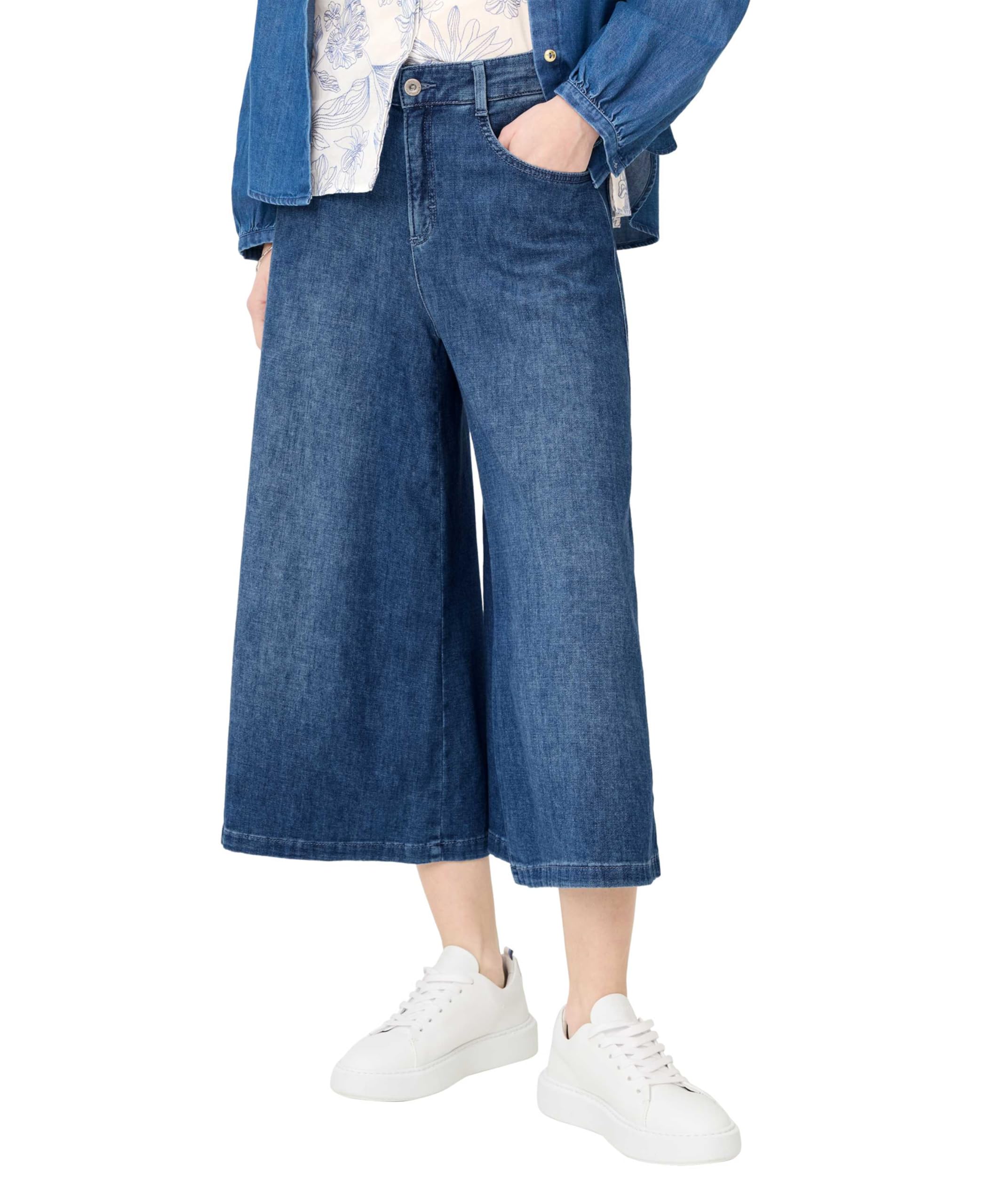 BRAX Feel Good Style Melli S Damen Palazzohose Wide Leg