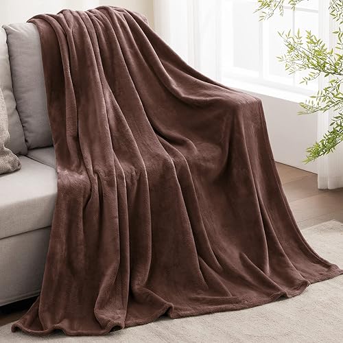 Miniatura 188 de BEDELITE Fleece Blanket White Throw Blanket for Couch & Bed, Luxury Plush Cozy Fuzzy Blanket 50" x 60", Super Soft Warm Lightweight Throw Blanket