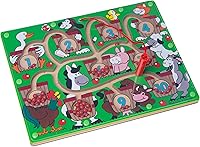 Vista 4 de Laberinto con varita magnética Melissa & Doug. Actividad con rompecabezas de madera