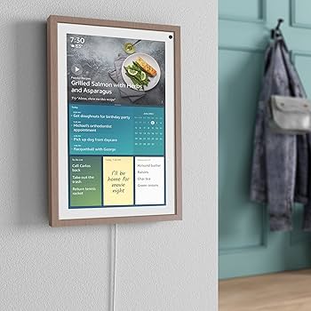 Echo Show 15 第一世代　パネルフレーム、壁美人付属 Amazon.co.jp: 【Echo Show 15 第1世代 (2022年発売) 用】パネル