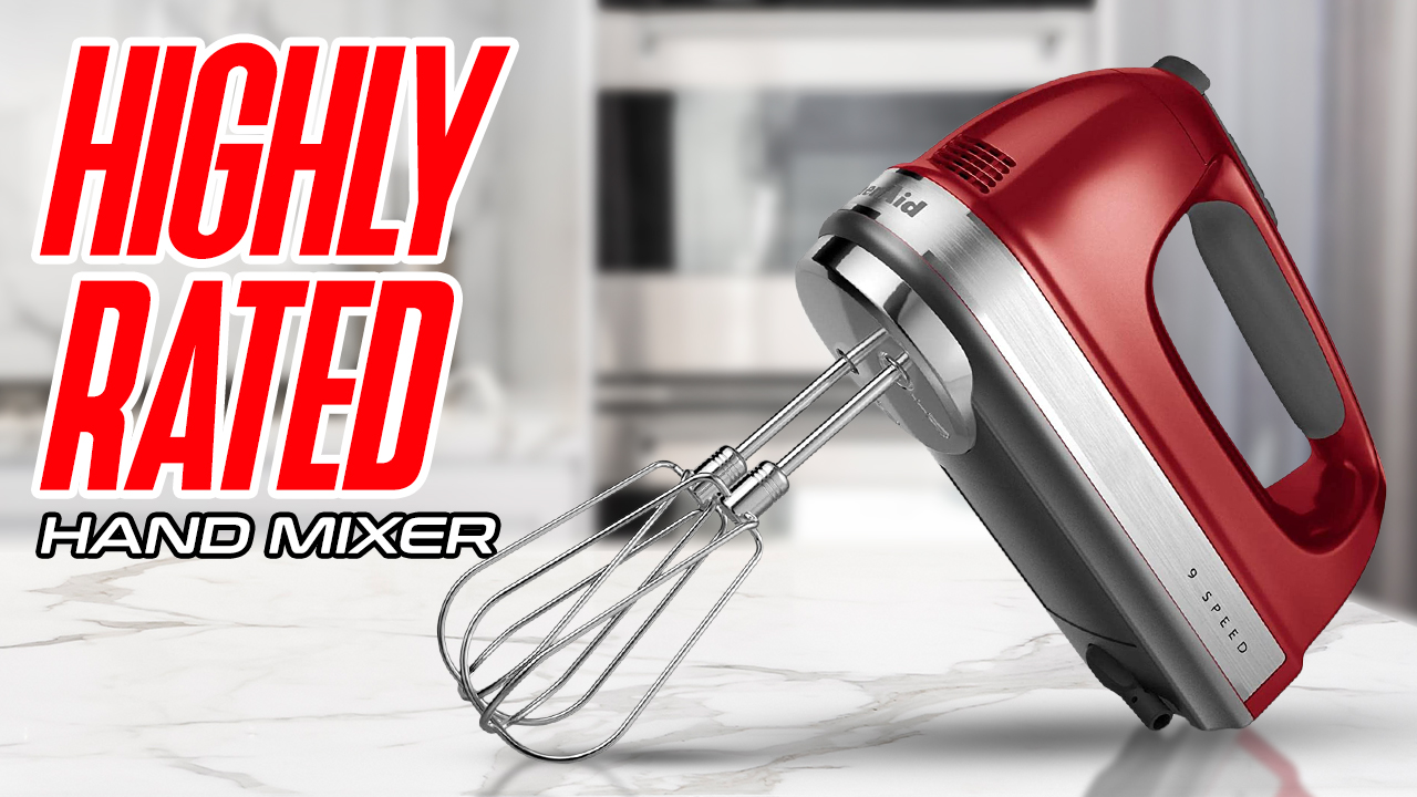 Watch KitchenAid 9-Speed Digital Hand Mixer on Amazon Live
