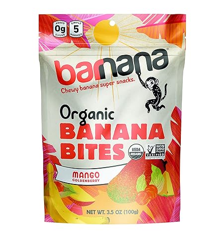 Miniatura 44 de Barnana Bocaditos de plátano de coco orgánico, 3.5 onzas