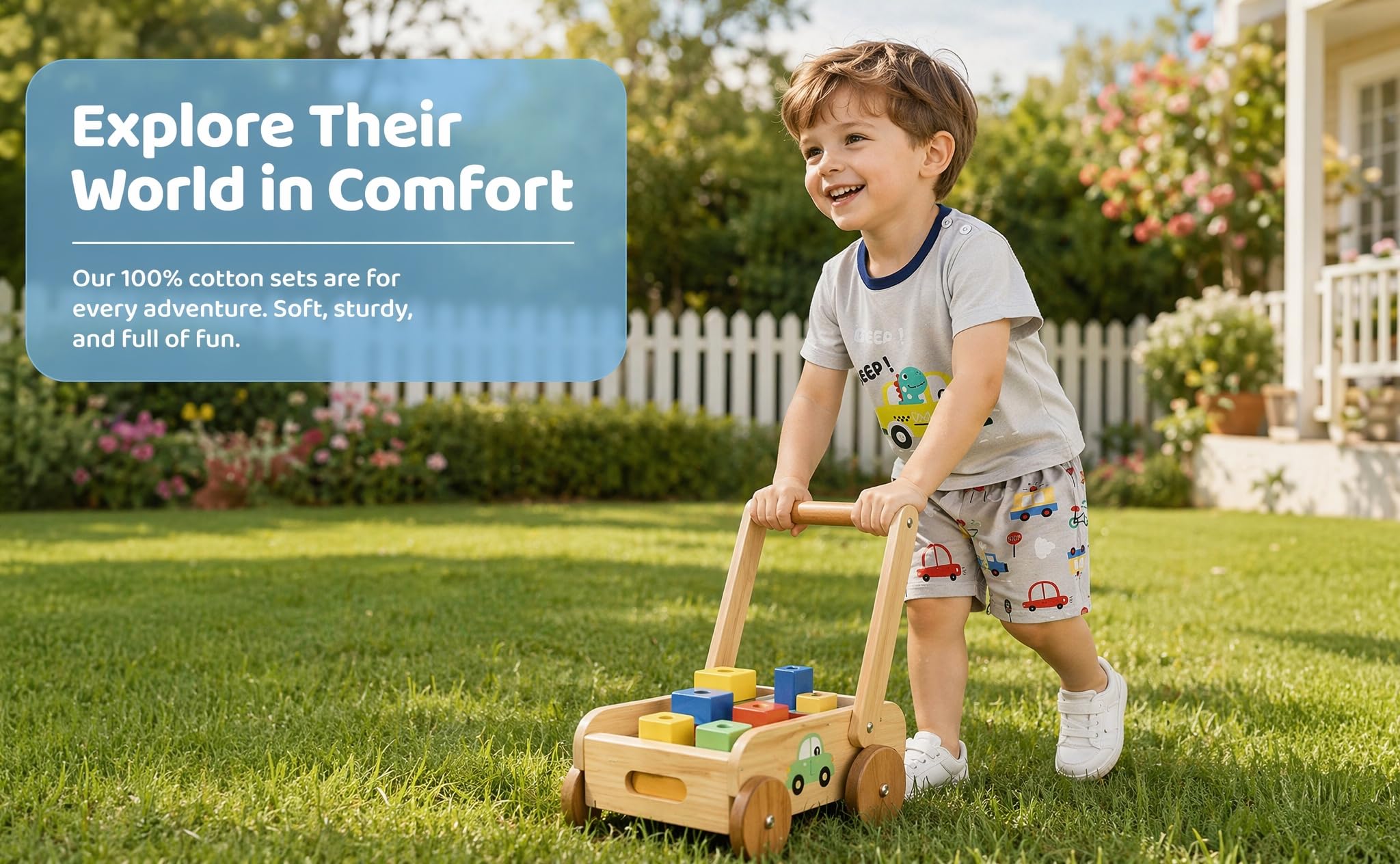 Vagefun Conjunto de pantalones cortos para bebé, ropa de verano para niños pequeños con parte superior de algodón de dinosaurio + pantalones cortos, ropa de 6 meses a 4 años