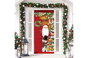 Christmas Door Cover: An Enchanting Way to Decorate Your Home