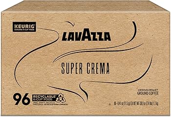 Amazon.com: Lavazza Super Crema, Single Serve Keurig® K-Cup® Pods