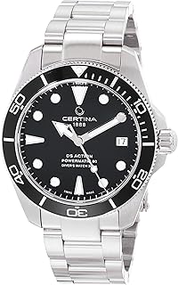 Sponsored Ad - Certina, Unisex, DS ACTION Diver 38mm, Stainless Steel, Swiss Automatic, Diving Watch, C0328071105100