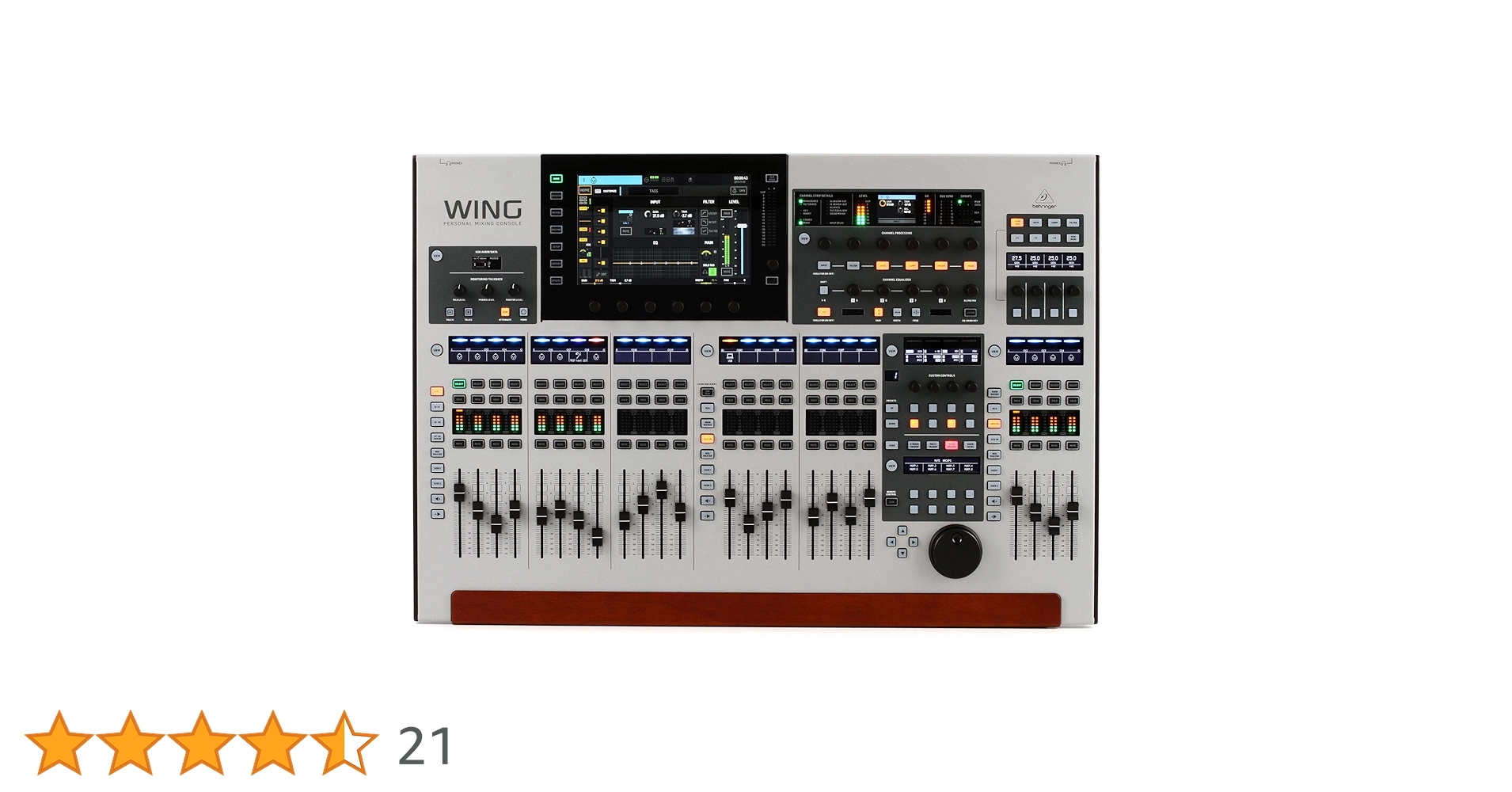 【美品】BEHRINGER WING デジタルミキサー DTMニュース]BEHRINGERから大型タッチパネル搭載のデジタル