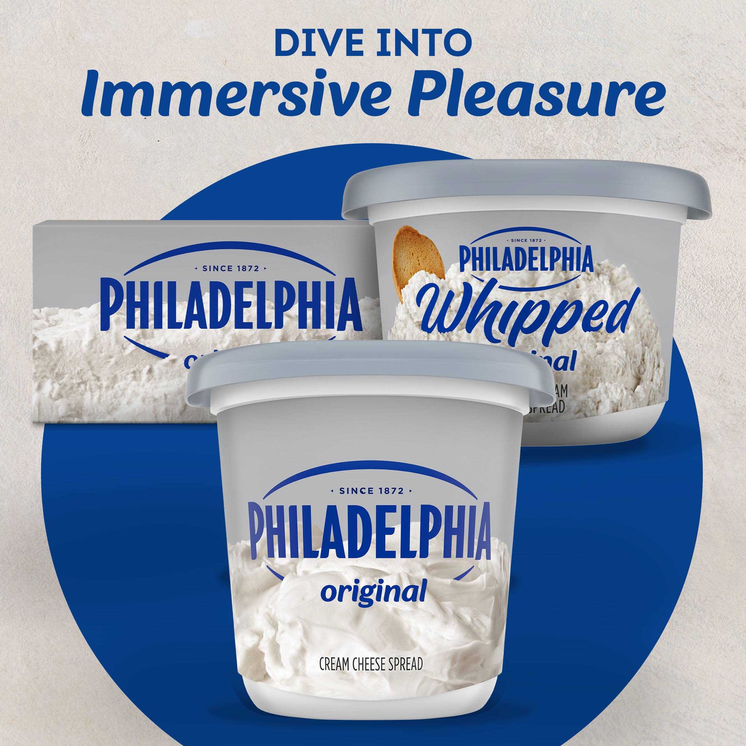 Philadelphia Cream Cheese Spread 1 Tub for Smooth Spreadable Mornings Original No Artificial Preservatives Flavors or Dyes 16 — view 8