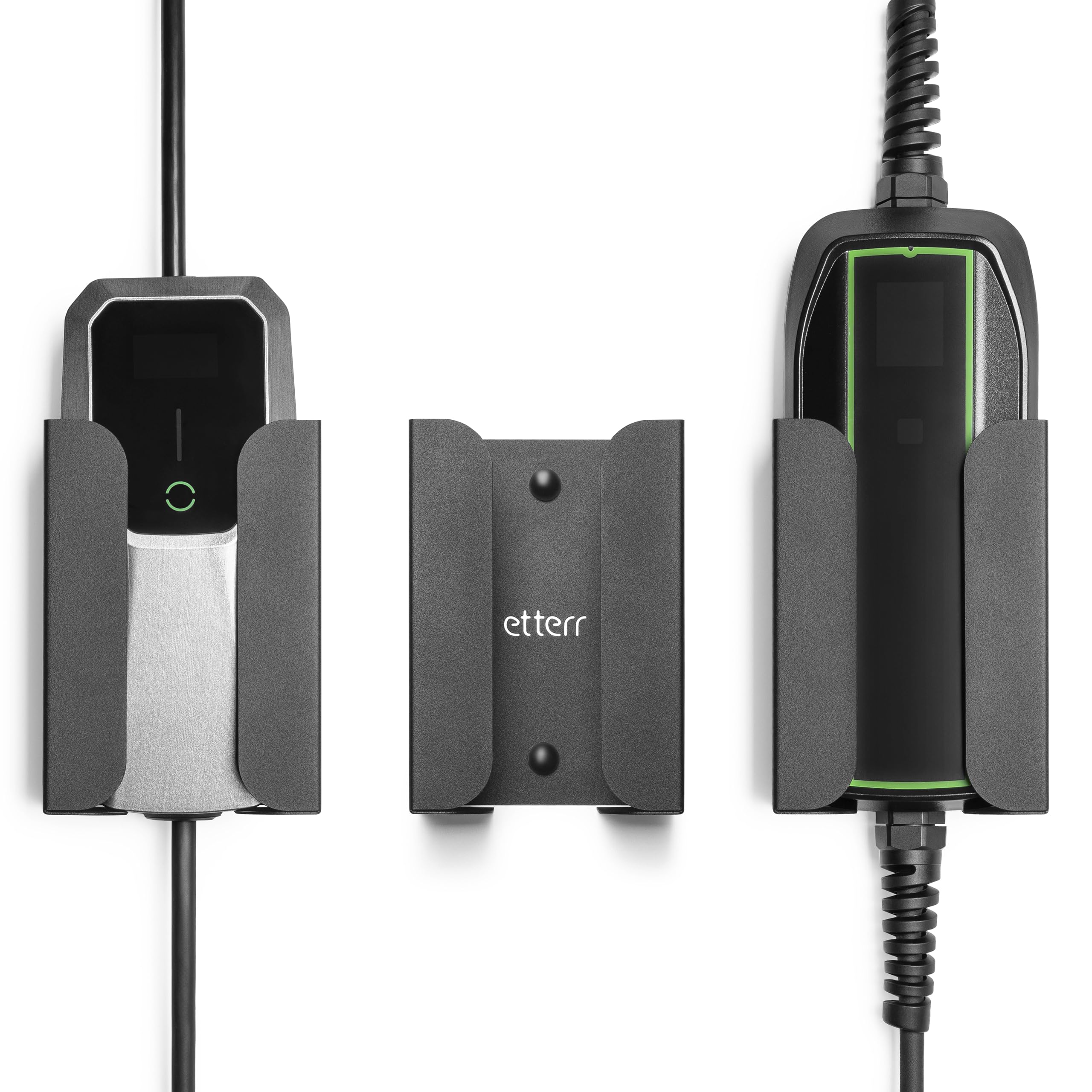 Metalowy naścienny uchwyt ładowarki do samochodu elektrycznego • Przenośna podstawa skrzynki sterowania EV typu Box • Wieszak i hak do kabla ładującego Typ 2 • Przenośna ładowarka EV Tryb 2