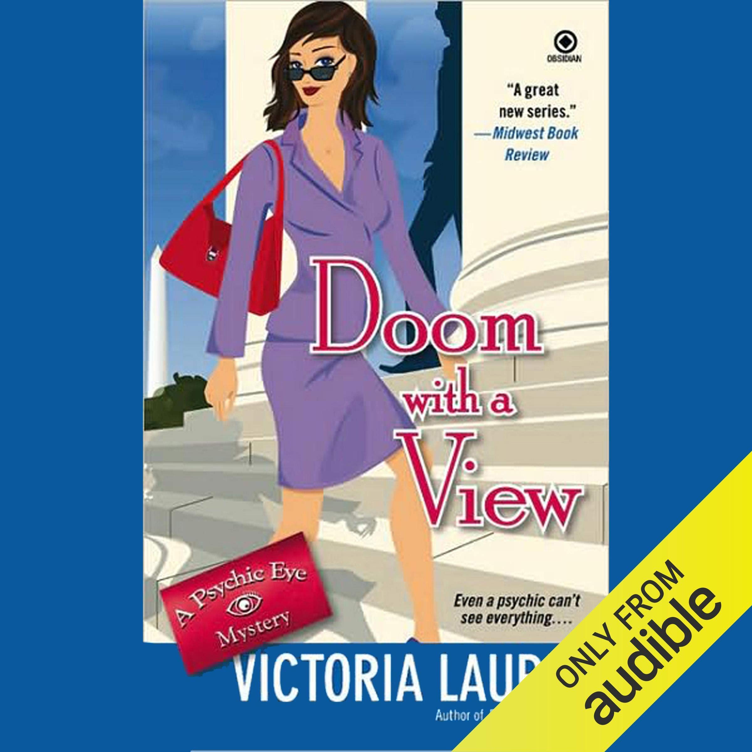 Cover art for Doom with a View: Psychic Eye Mysteries, Book 7