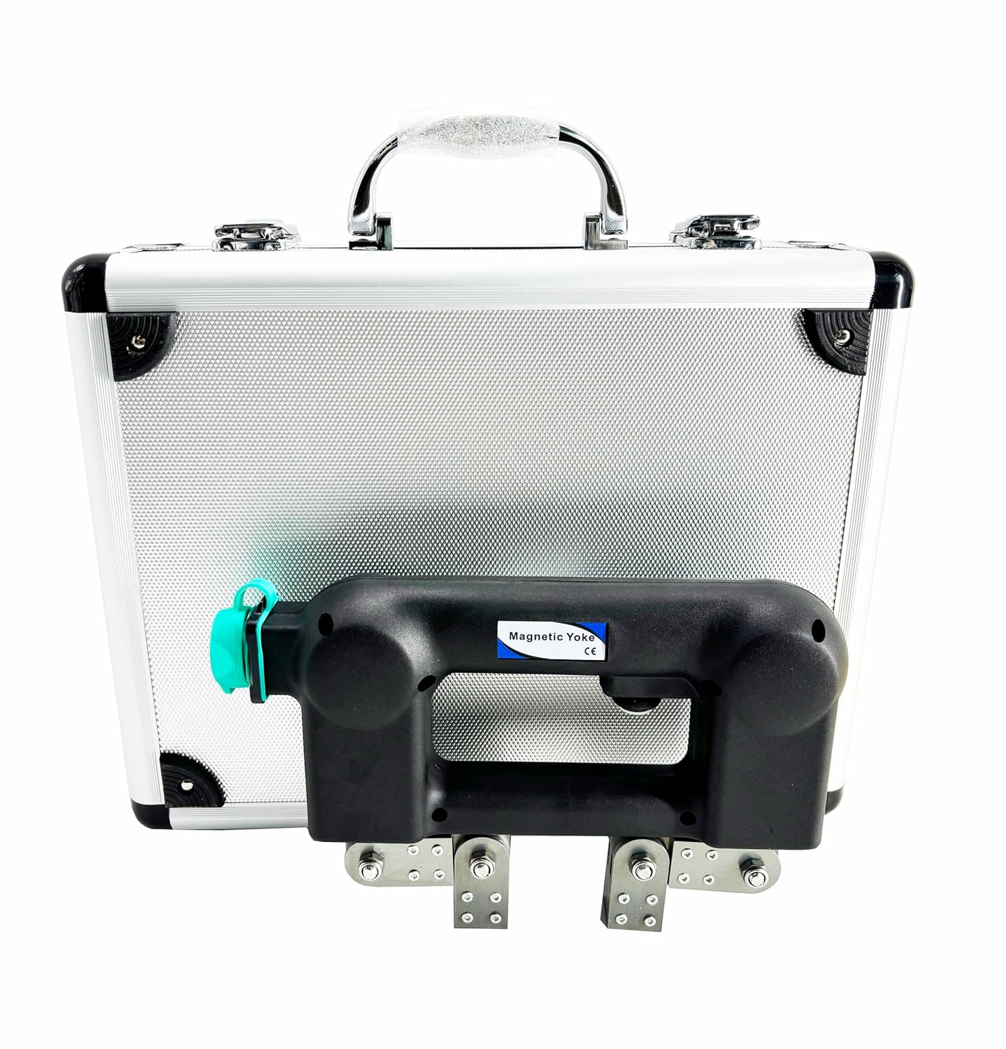 Magnetic Yoke Particle Flaw Detector Magnetic Powder Particle Inspection Tester Equipment Flaw Detection Tools AC110V 50/60Hz for Magnetic Particle Inspection of Surface and Near Surface Defects