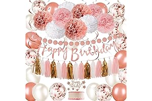 Charming Rose Gold Birthday Decor for Unforgettable Celebrations