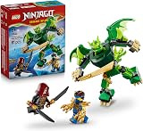 LEGO NINJAGO Lloyd's Dragon Mech Battle Pack - Ninja Toy w/Action Figure, 3 Minifigures & Katanas - Kids' Room Decor - Gift for 6+ Year Old Boys & Dragons Rising Fans - 71862 - 1