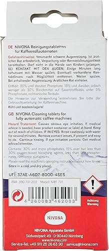 Miniatura 2 de Nivona 390701200 Tabletas de limpieza para cafetera, color azul