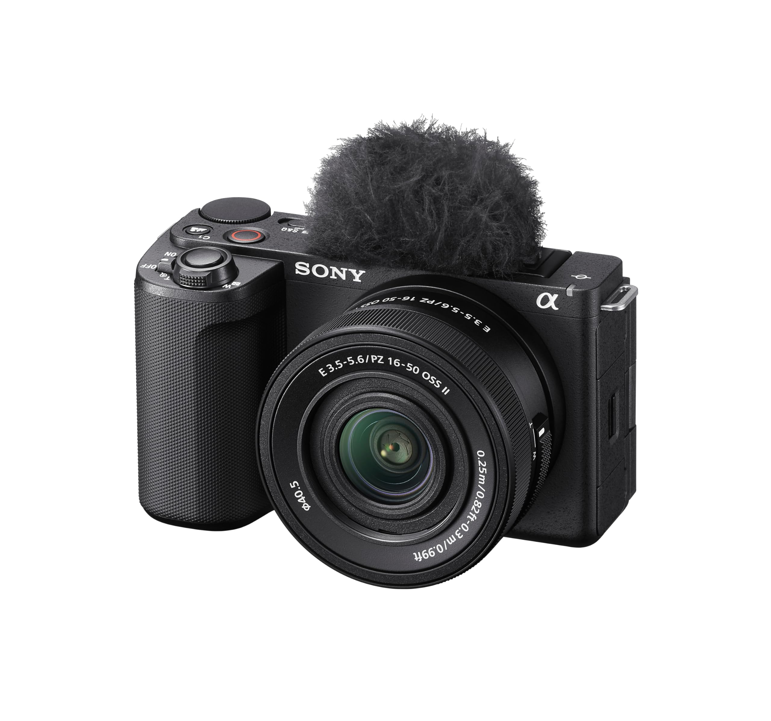 Sony ZV-E10 II | Appareil Hybride à objectifs interchangeables APS-C avec 16-50 mm f/3.5-5.6 (Vidéo 4K60p 4:2:2 10 Bits, 26 MP, Stab. Digitale, Eye AF en Temps réel)