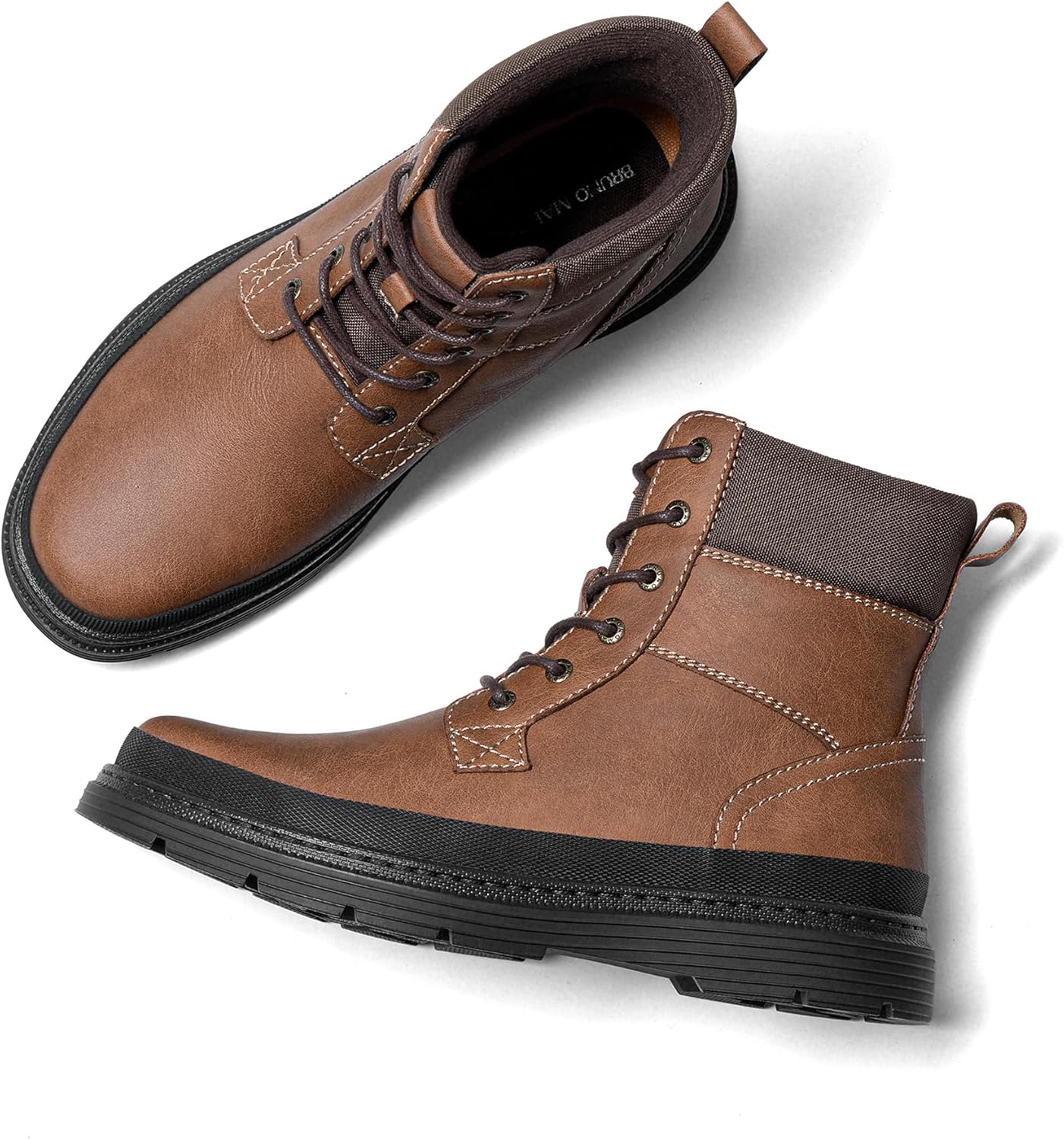 Bruno Marc Men's Snow Winter Insulated Waterproof Outdoor Boots