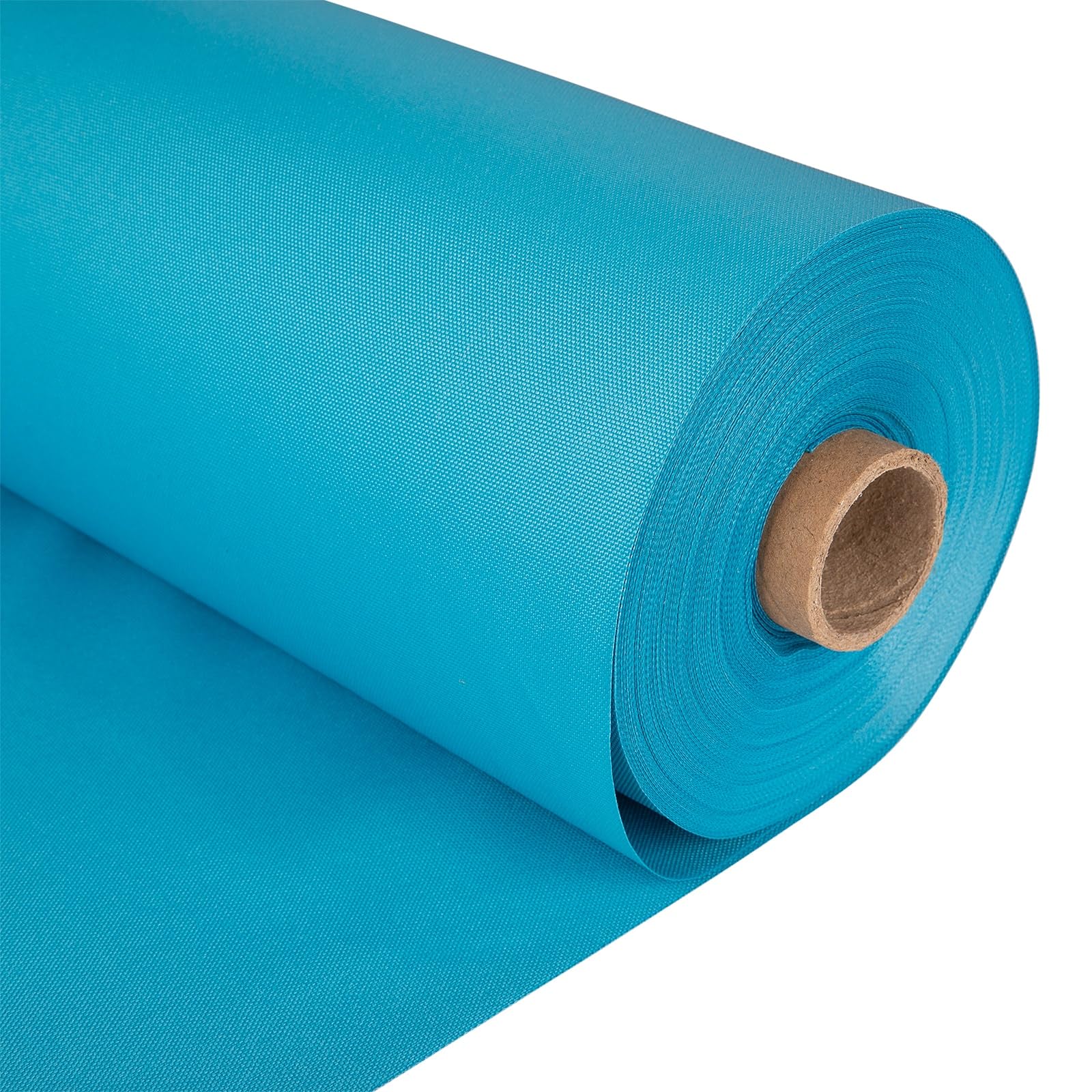 7 Oz Waterproof PU Polyurethane Canvas Fabric - 58 Inch Wide. Awning, Upholstery Material for Outdoor Furniture, Gazebo Covers, Shed Roofing (Turquoise,5 Metre)