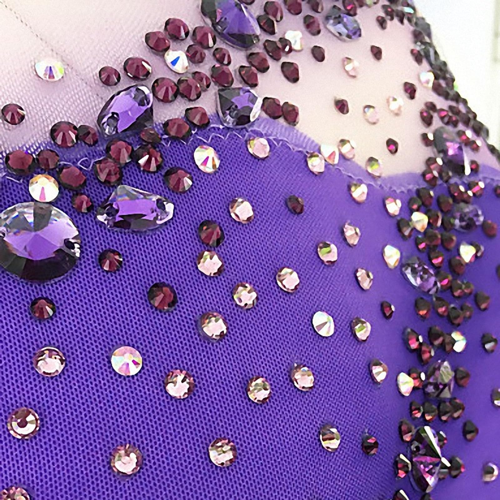 Robe De Patinage Artistique Femme Brillant Fille Enfant Compétition Danse De Patinage Sur Glace Costume