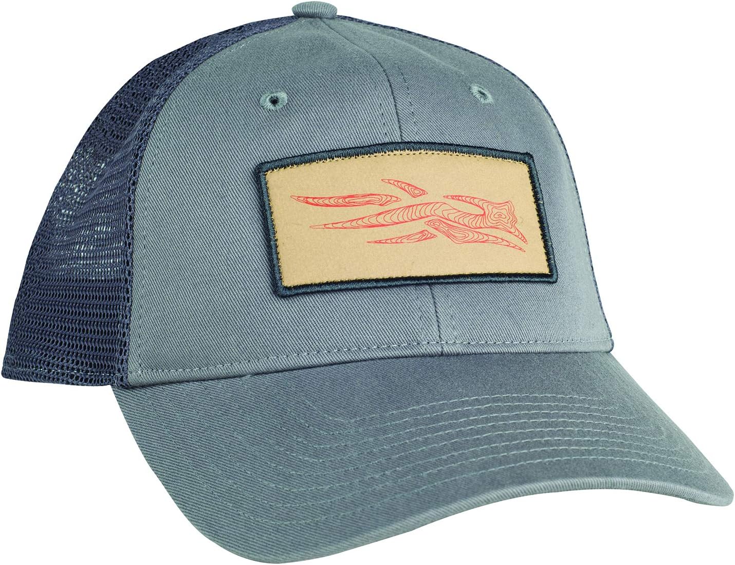 SITKA Gear Topo Logo Patch Trucker Shadow One Size Fits All