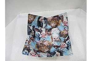 Highland Cows Hereford Cows & Holstien Cows Soup Bowl Cozy Reversible, Microwavable