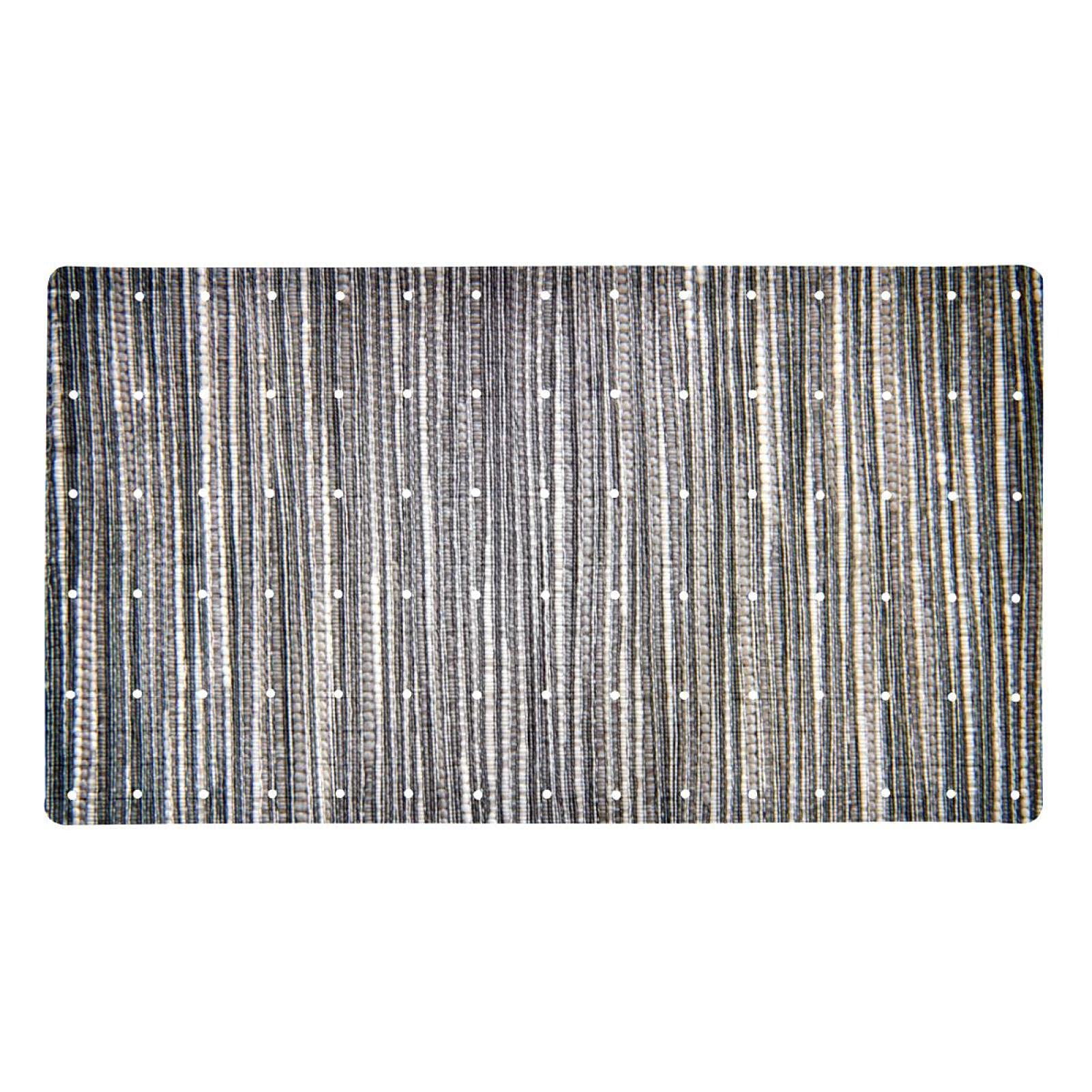 Alfombrilla de ducha antideslizante suave de 14,7 x 26,9 pulgadas para bañera y baño