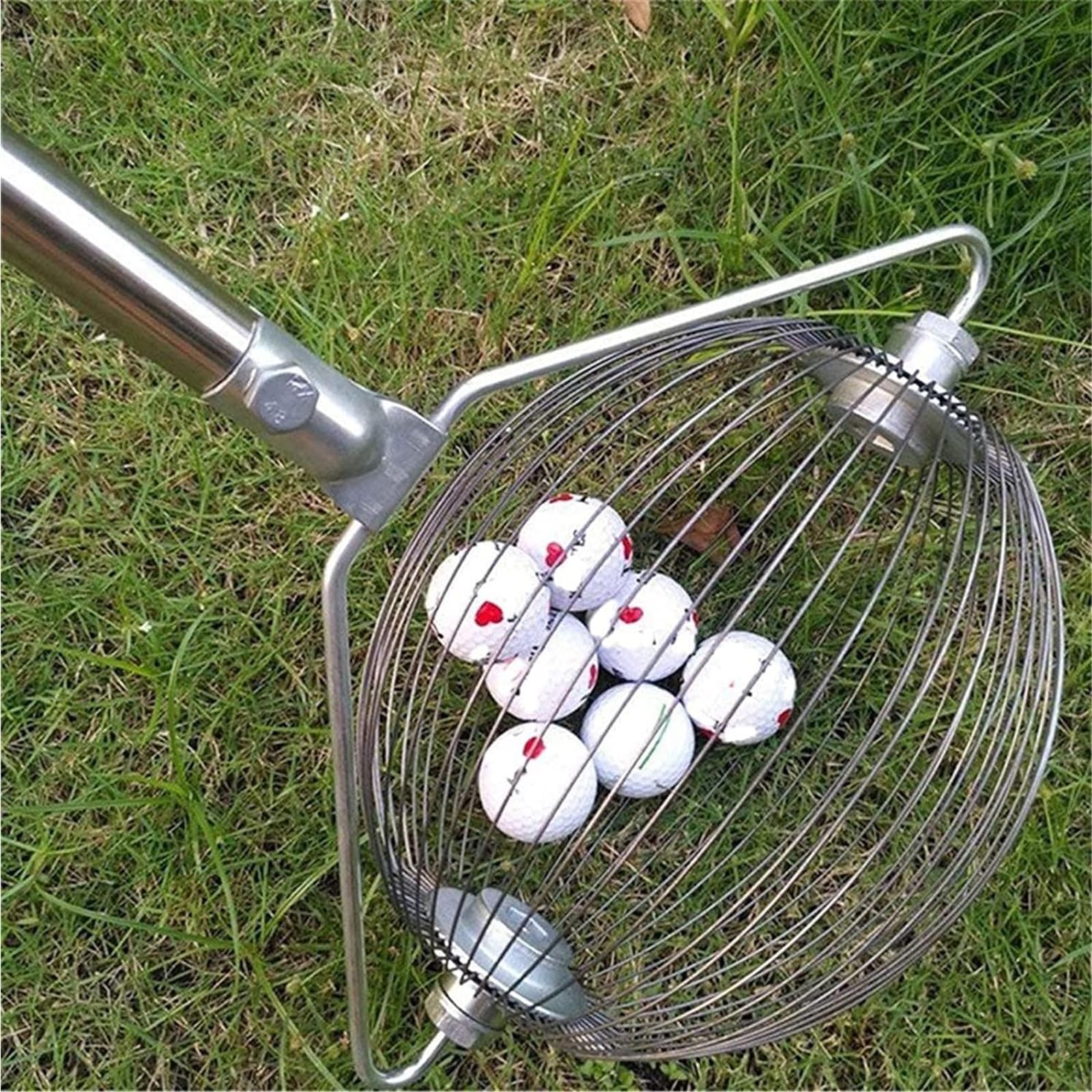 Raccoglitore per palline da tennis, portatile, per raccogliere palline da golf, adatto per campi da tennis, palestre