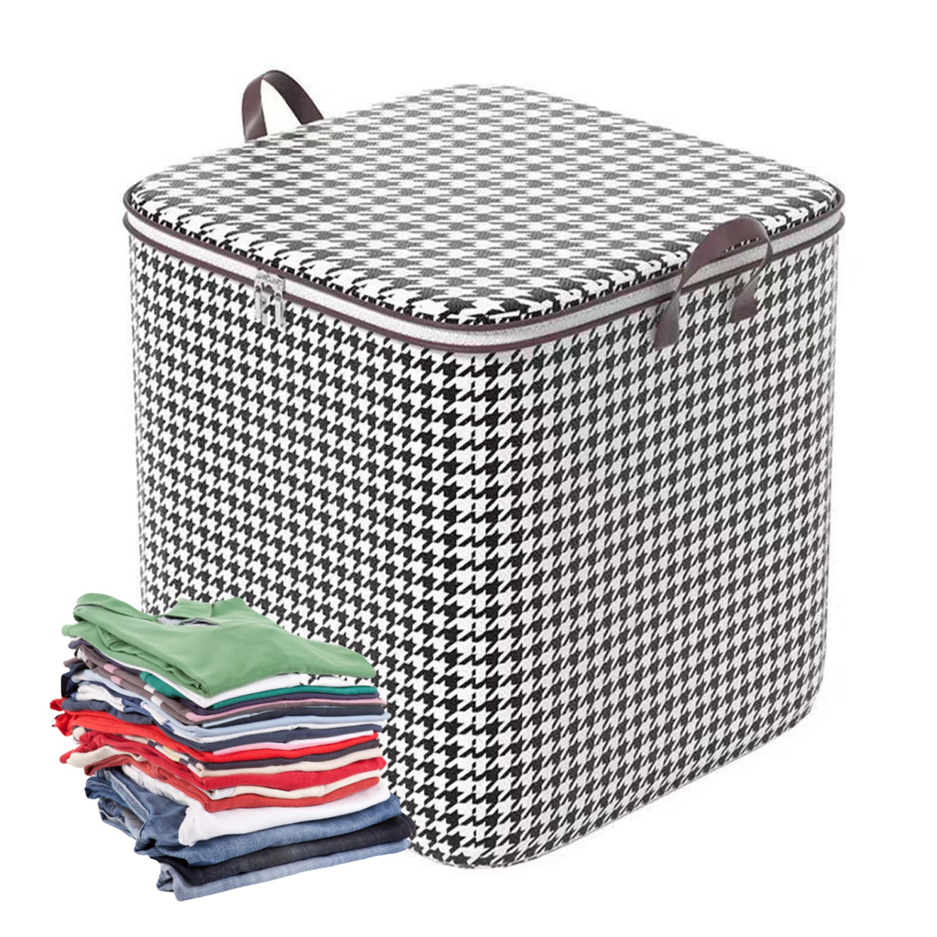 Ngbbby Storage Bags 180L Large Waterproof Clothes Storage Bag Foldable Wardrobe Toy Box for Duvets Blankets