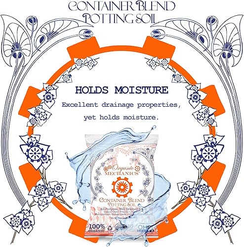 Miniatura 4 de Mezcla de contenedores de tierra para macetas, 16 cuartos de galón, con compost, corteza de pino envejecido, fibra de coco, cáscaras de arroz y