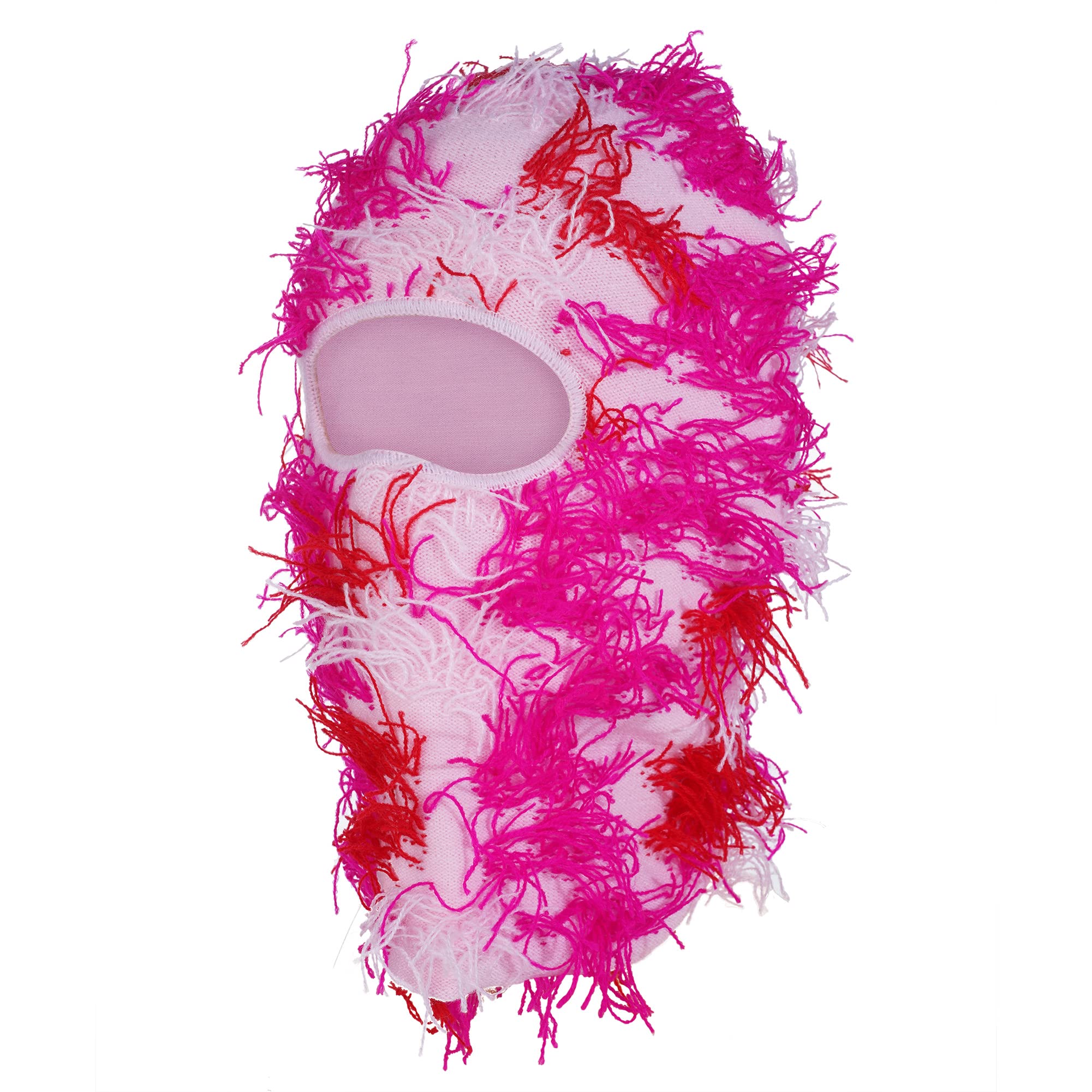 Distressed Balaclava Ski Mask for Men and Women - Knitted Balaclava Distressed Windproof Shiesty Full Face Mask Cold Weather