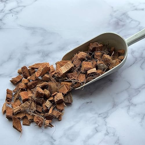 rePotme Chips de cáscara de coco premium, 4 cuartos de galón, gran medio para macetas para orquídeas y plantas de interior