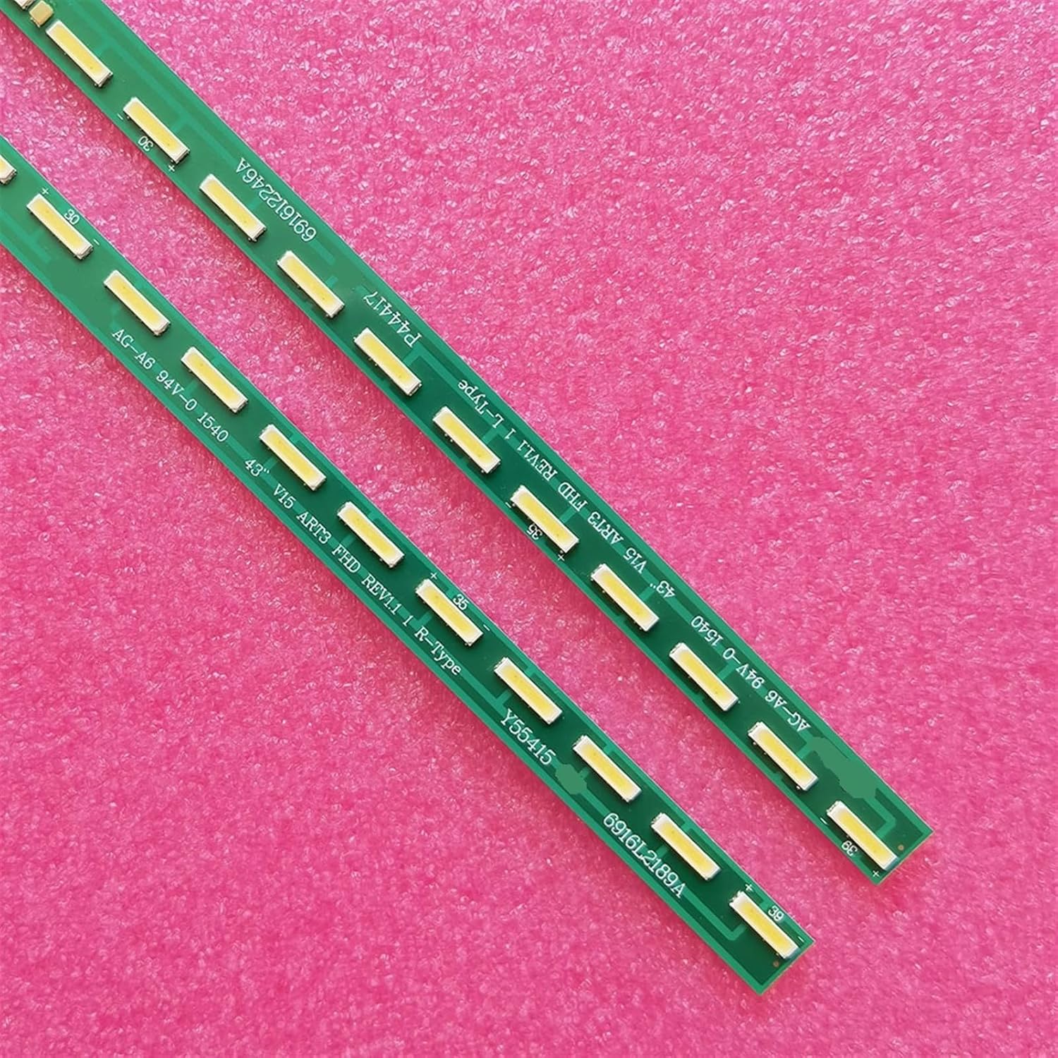 Strip Compatible with 43LF5400 43LF634V 43LF632V 43LF570V 43LF631V 43UF6750 43UF6800 43SM5B-BD 43LF6350 43 Inch V15 ART3 FHD LC430EUE