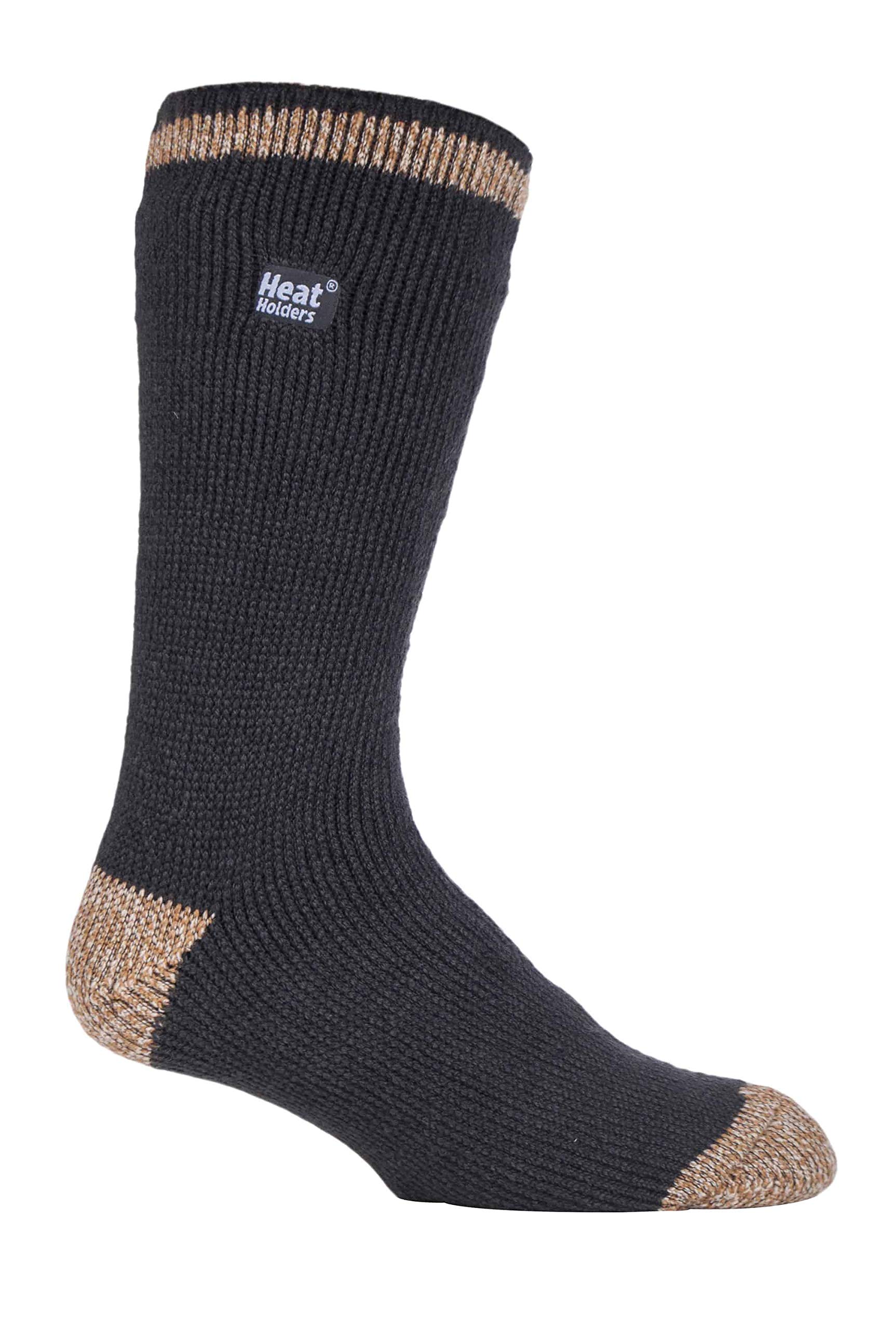Mens Thick Patterned Thermal Socks -