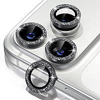 Vista 42 de Misea [3+1] Protector de lente de cámara para iPhone 14 Pro/iPhone 14 Pro Max, protector de pantalla de vidrio templado 9H, protector de pantalla