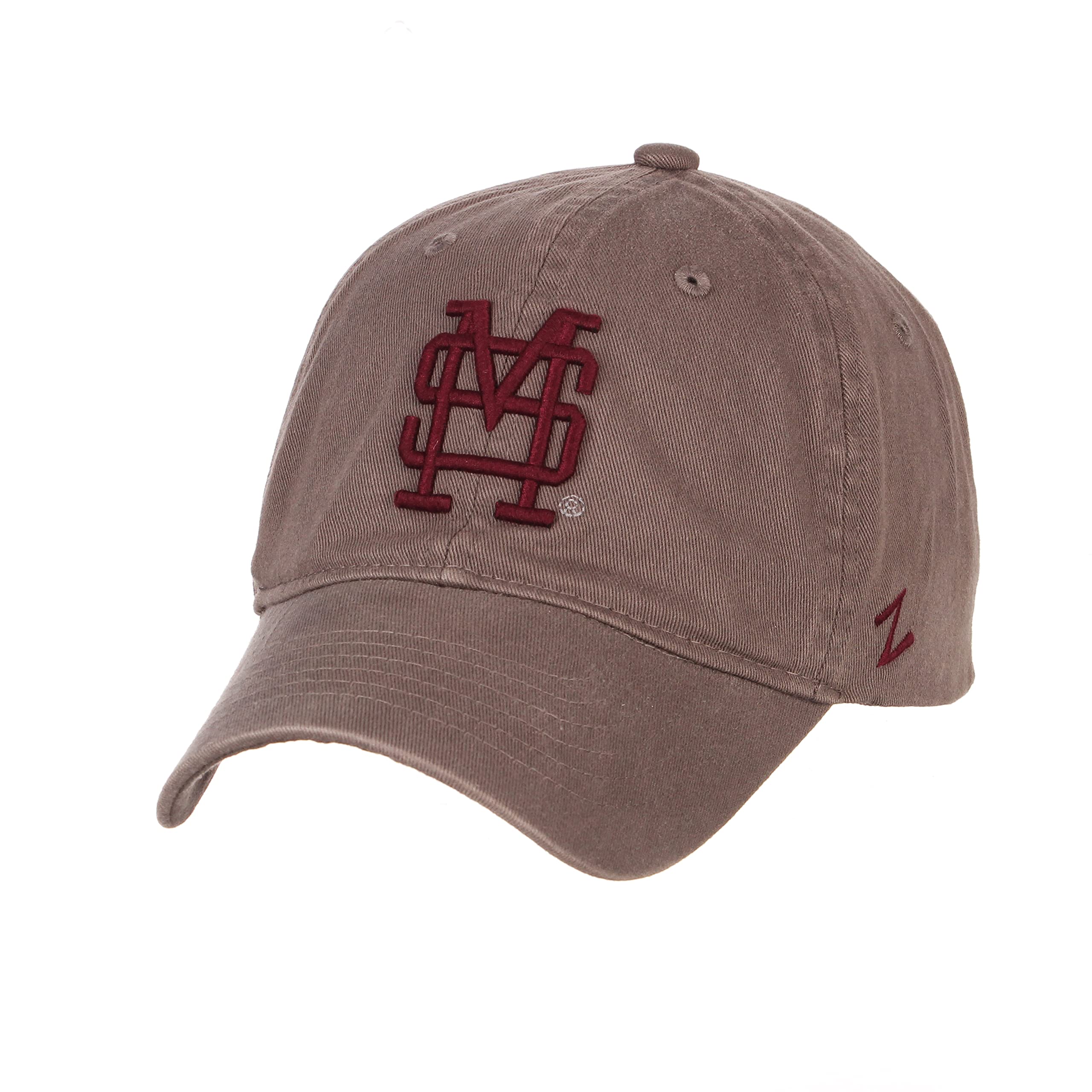 NCAA Mississippi State Bulldogs Mens Adjustable Scholarship Hat Charcoal, Mississippi State Bulldogs Charcoal, Adjustable, One size