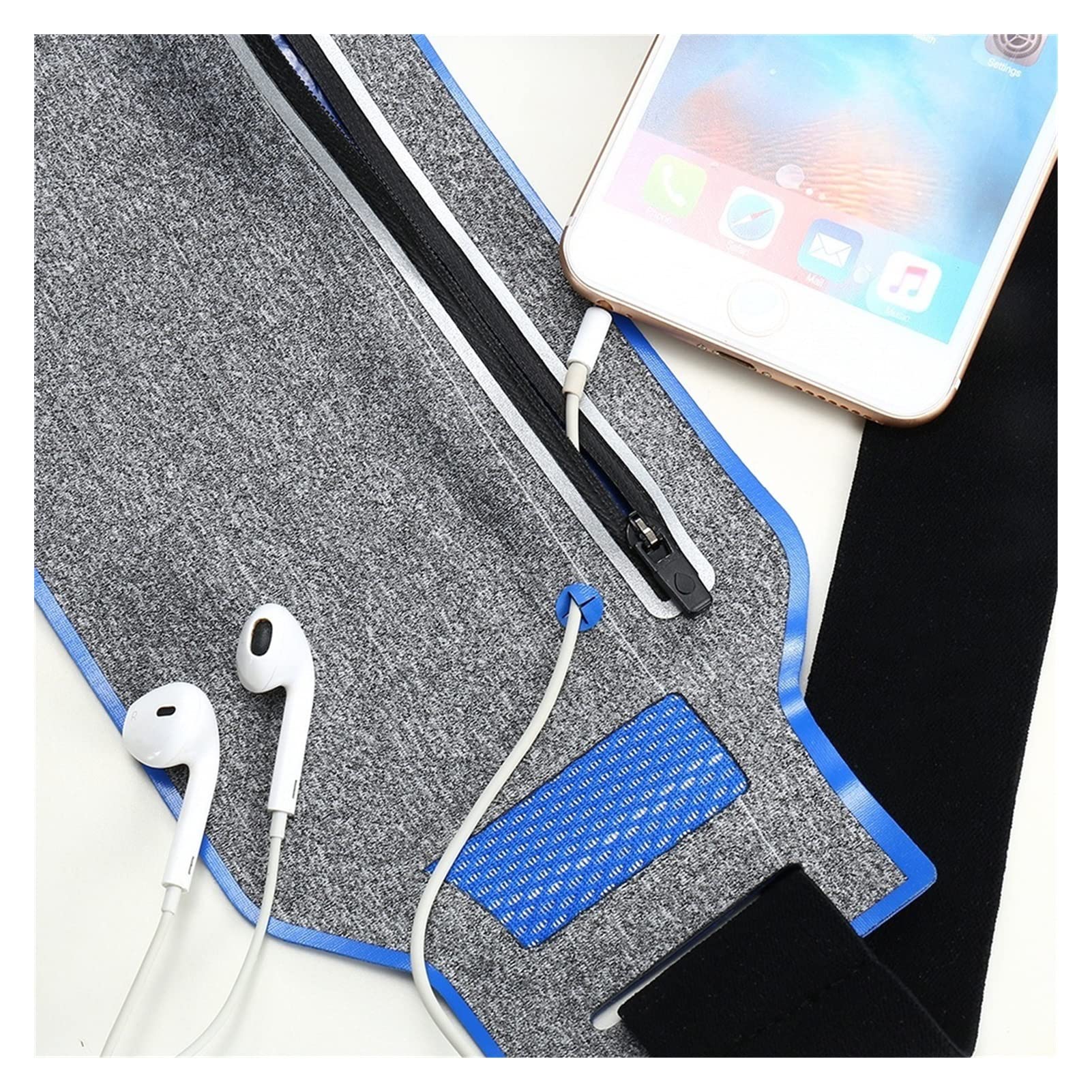 Laufbeutel wasserdichtes Sport Fanny Pack Belt Handy -Tasche for laufende Männer Frauen Fitnessstudio Jogging Taillenbeutel