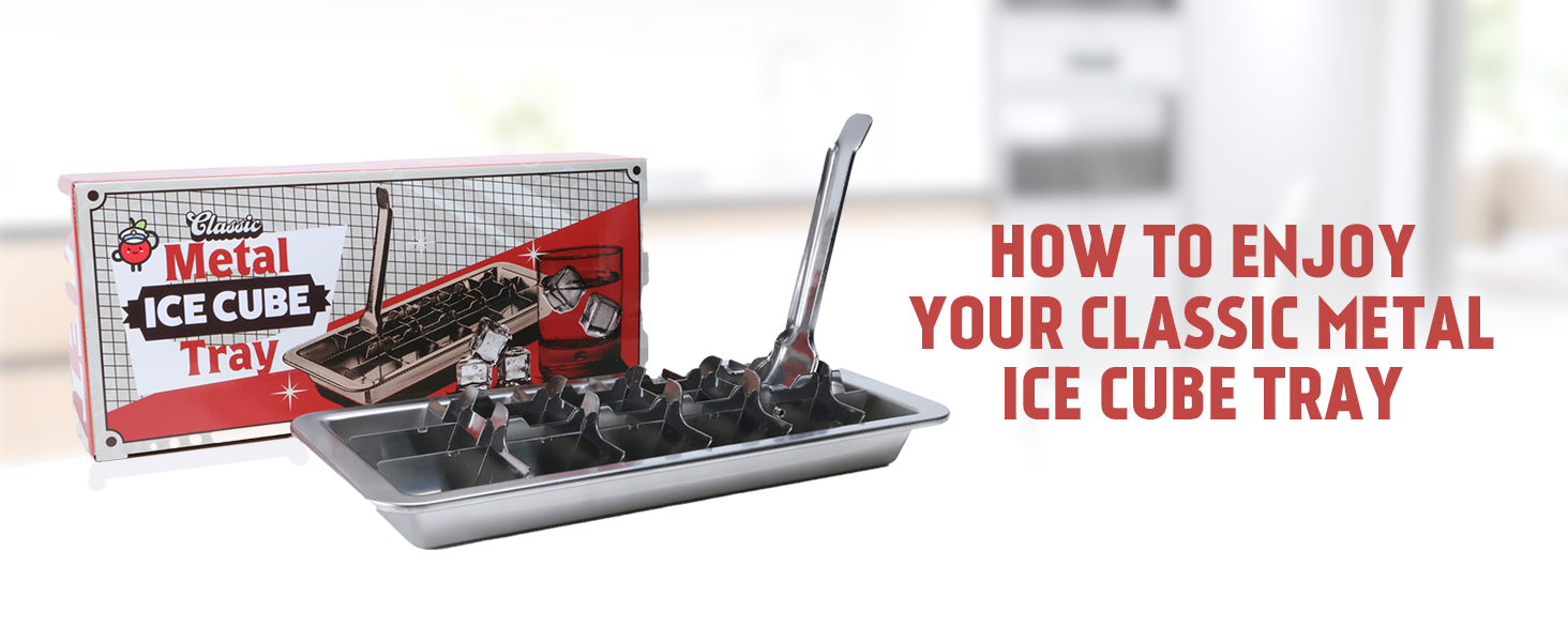 Amazon.com: Captain Cranberry Stainless Steel Ice Cube Tray with