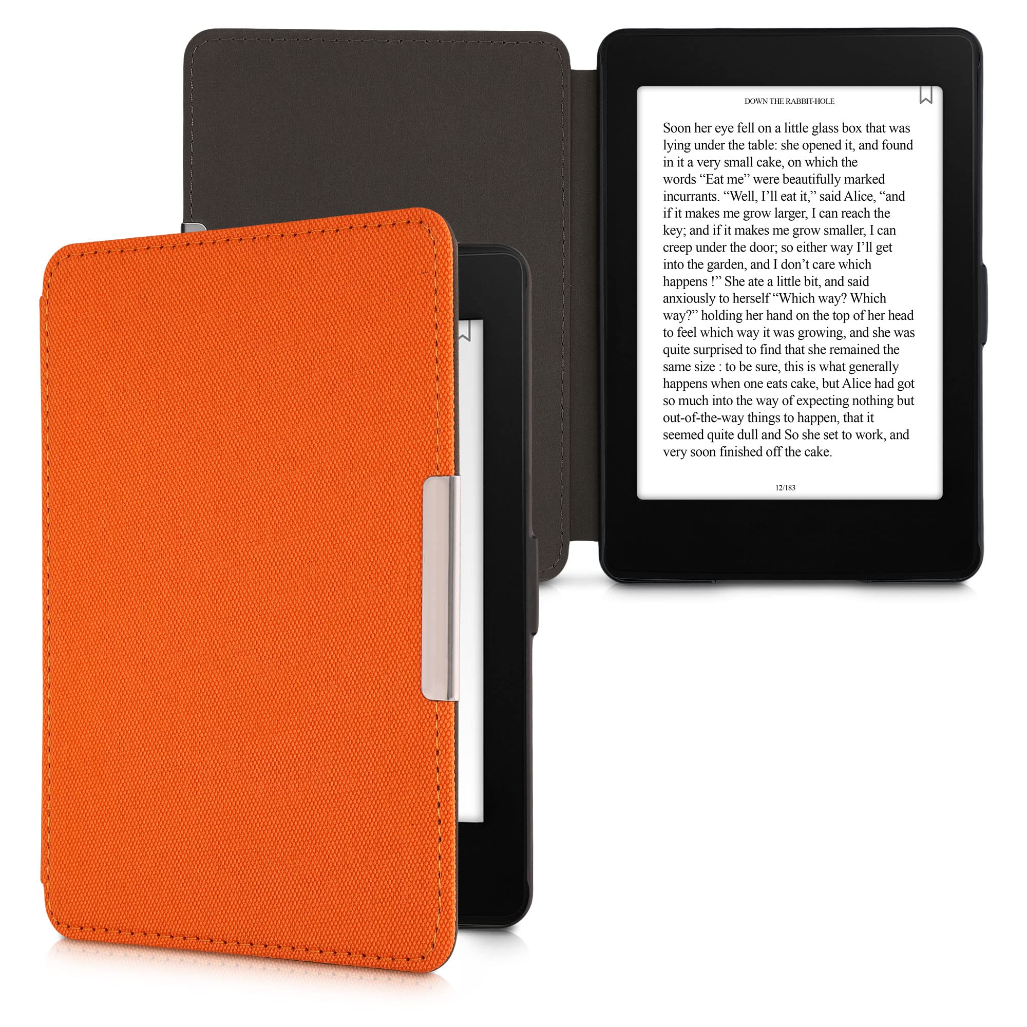 Cover Per Kindle Paperwhite Kwmobile - Custodia Flip Con Risveglio Automatico, Rosa - Foto 5
