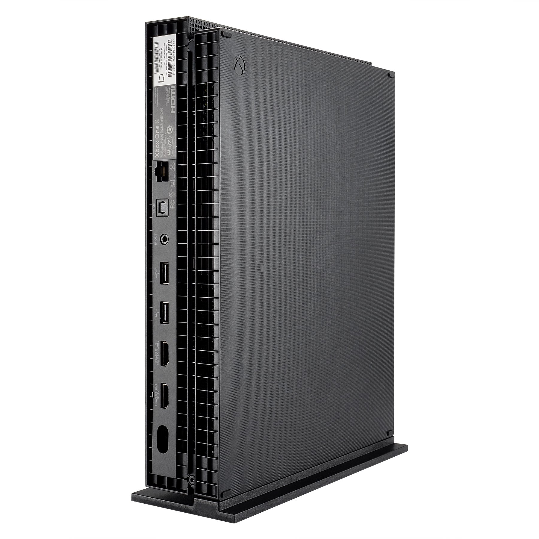 eXtremeRate Supporto Base Stand Verticale per Xbox One X Console(Nero)