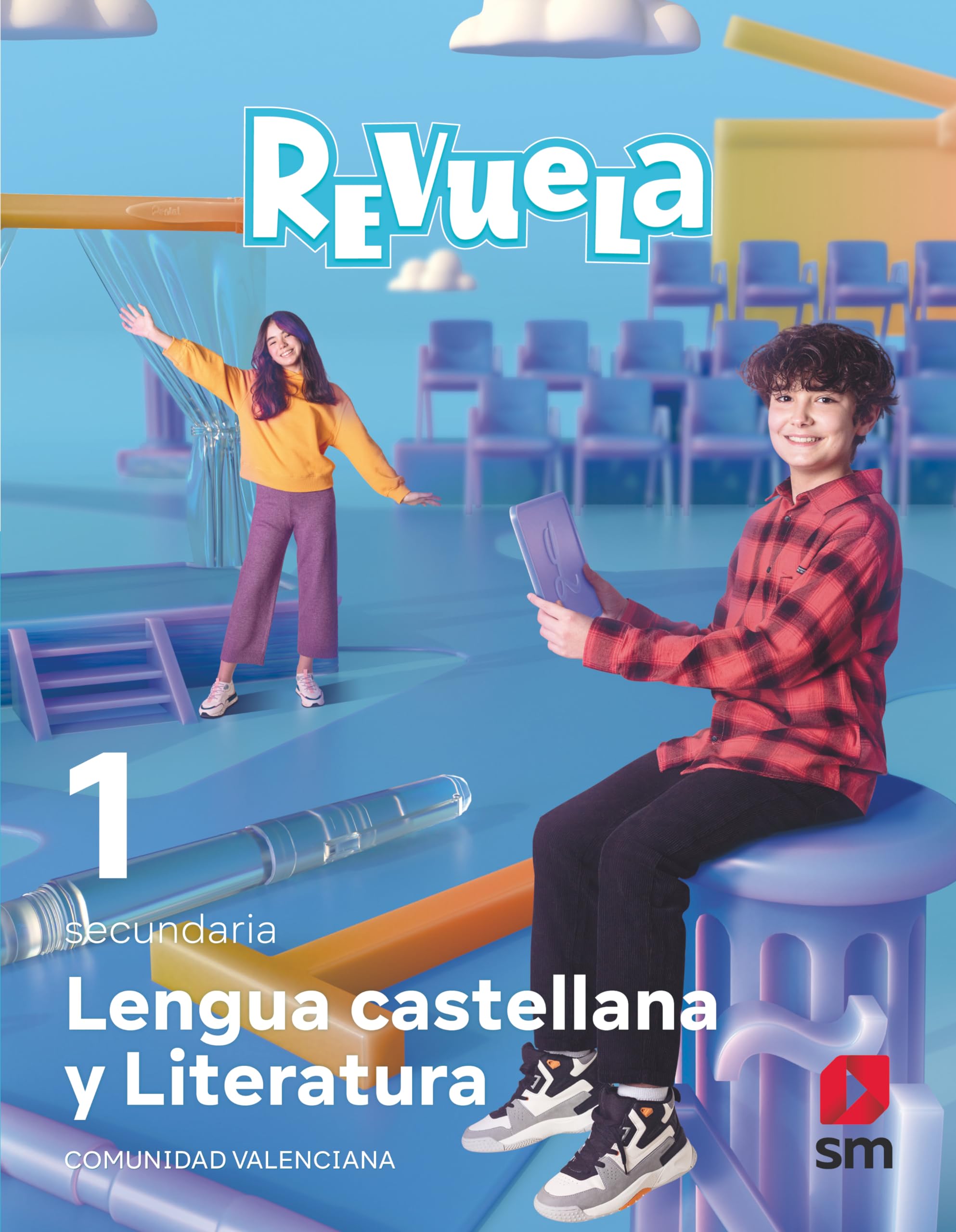 Lengua castellana y Literatura. 1 Secundaria. Revuela. Comunidad Valenciana - 9788413928180