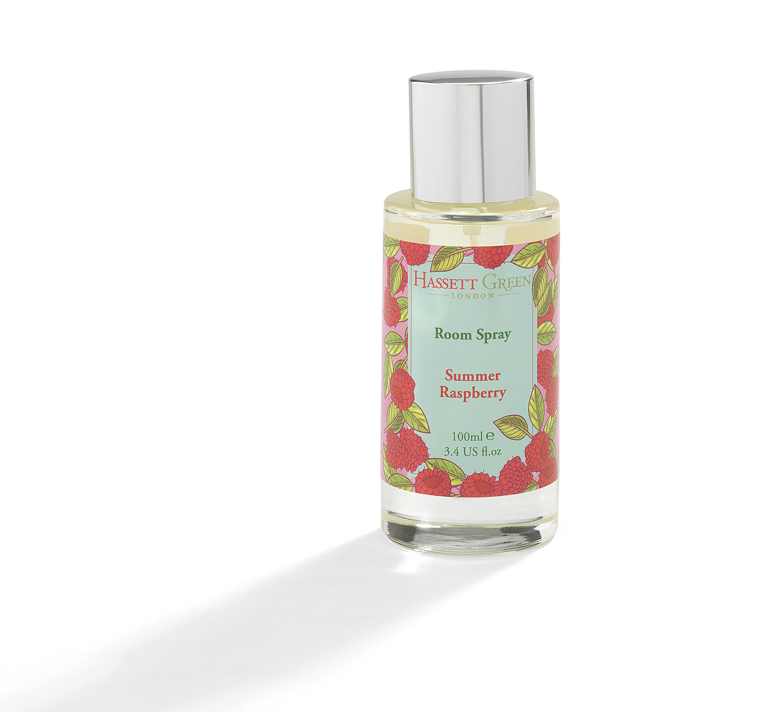 Hassett Green London - Summer Raspberry - Room Mist Home Fragrance Spray - 100ml Glass Bottle