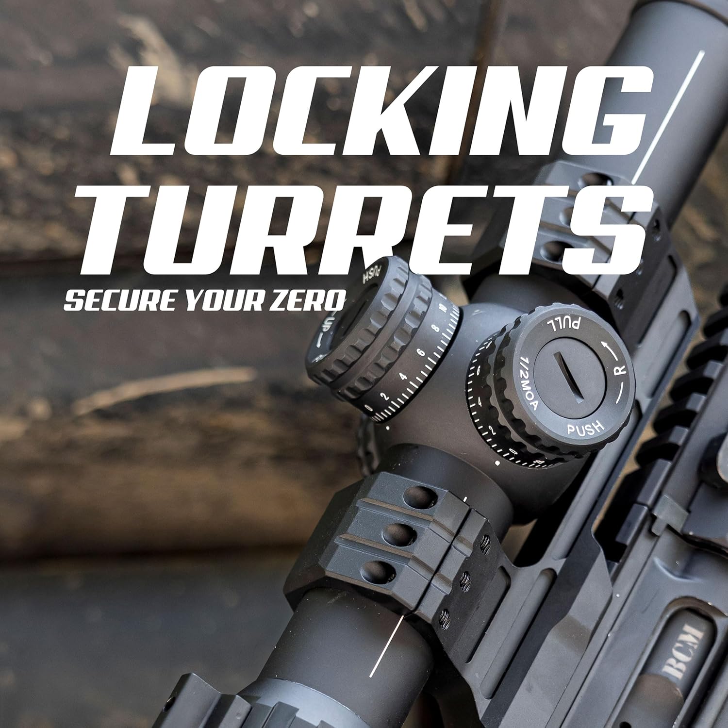 Triton Navigator+ 1-10x28 First Focal Plane FFP LPVO Rifle Scope | Chevron C2 BDC Reticle